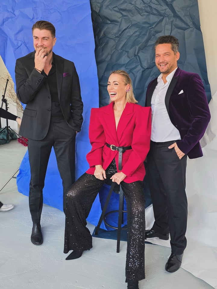 Mirka Partlová - flitrovaný outfit